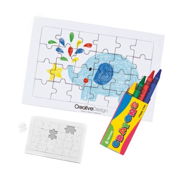 Puzzle Coloreable