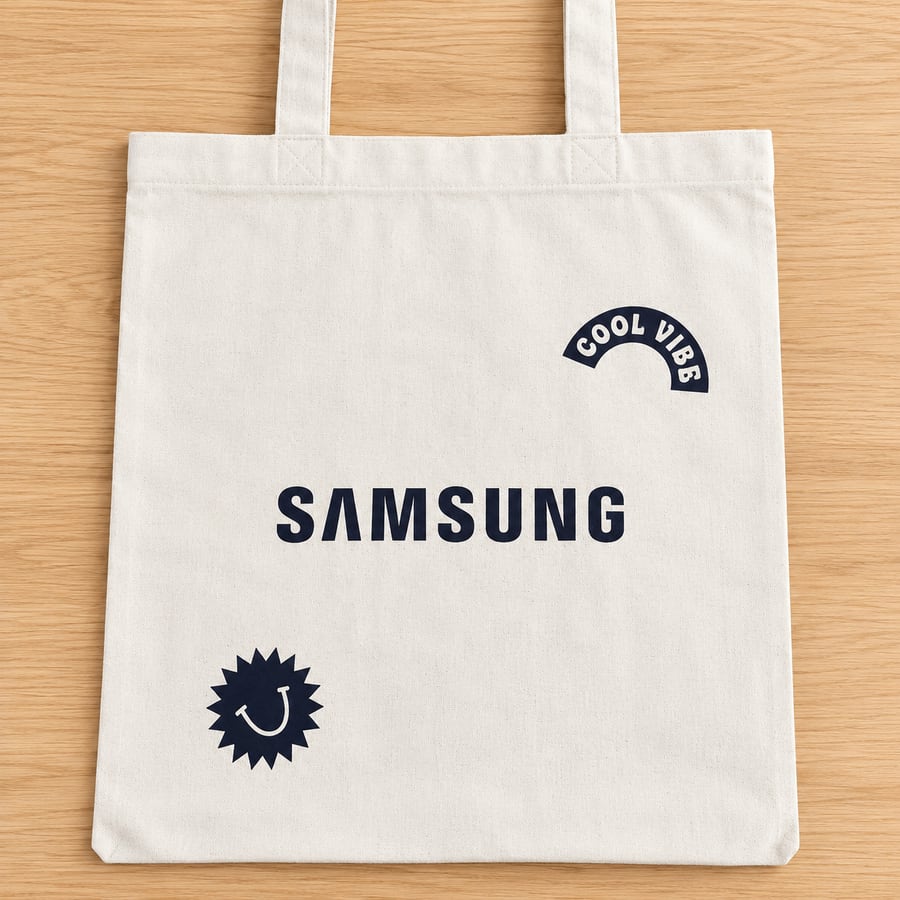 Bolsa de tela Samsung