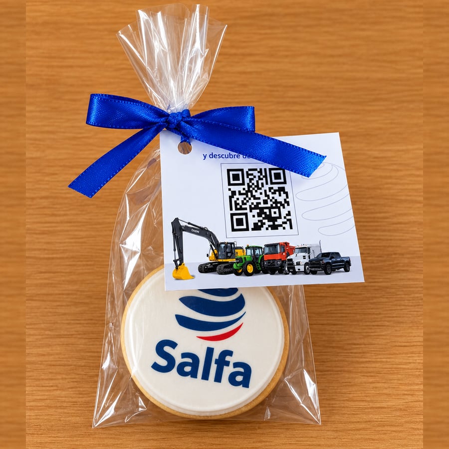 Galletas con logo · Salfa