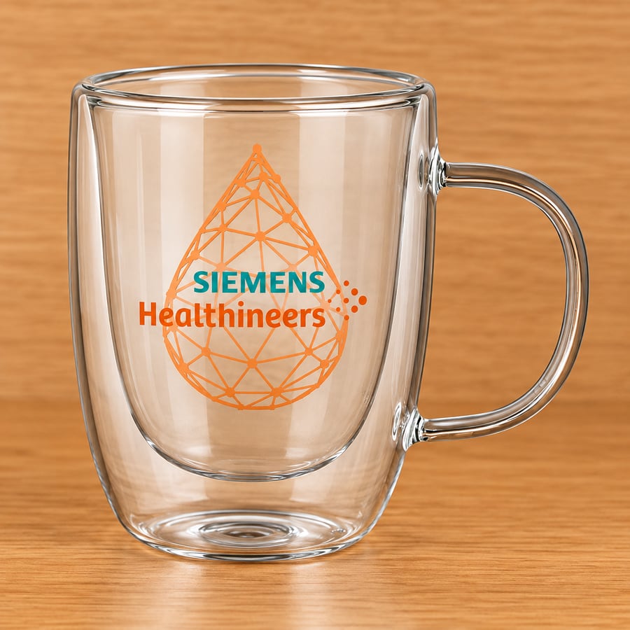 Taza de doble vidrio Siemens Healthineers